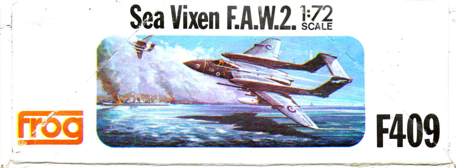 Other kit of Orange Series FROG F409 Sea Vixen FAW.Mk.2 Strike Fighter, ROVEX Models and Hobbies, 1976